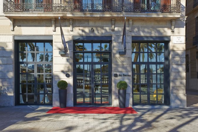 Hotel The Serras entrance Spain The 8 Most Luxurious Hotels in the World - 15