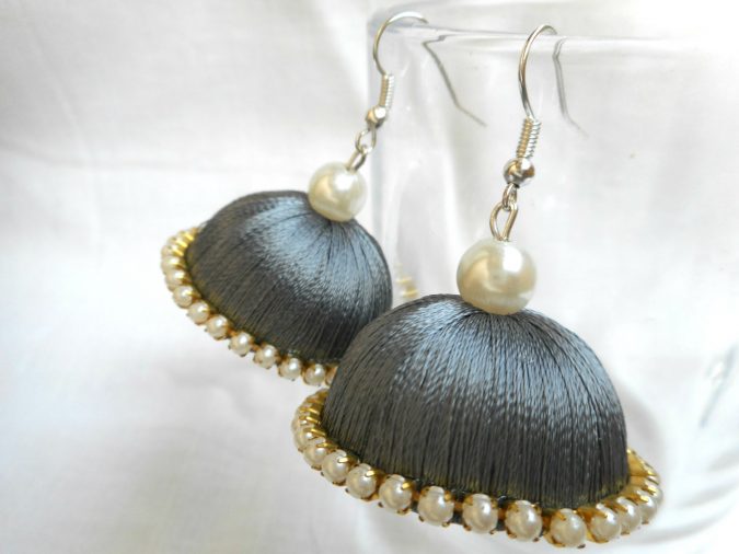 Silk threaded earrings 18 New Jewelry Trends for This Summer - 29
