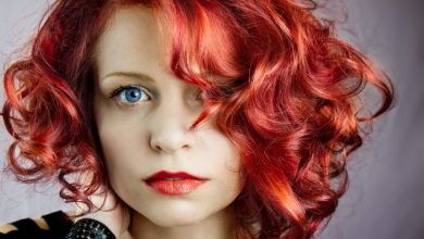 curly asymmetrical bob red hair Best hairstyles for straight thin hair - Give it FLAIR! - 6
