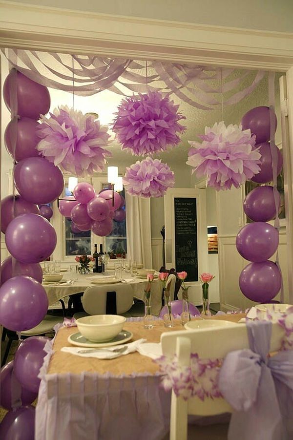 home party baby shower themed ballons 15 Creative Ideas for Hosting Party in Small Spaces - 14