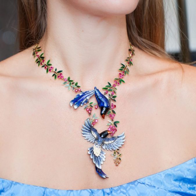 intricate necklace Ilgiz Fazulzyanov GEMOLOGUE Liza Urla Annoushka Kremlin Russian Jewelry 18 New Jewelry Trends for This Summer - 21