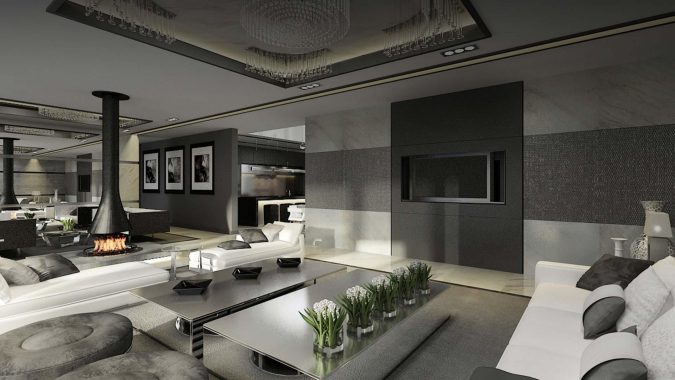 luxury interior design living room 15+ Top Modern House Interior Designs - 15