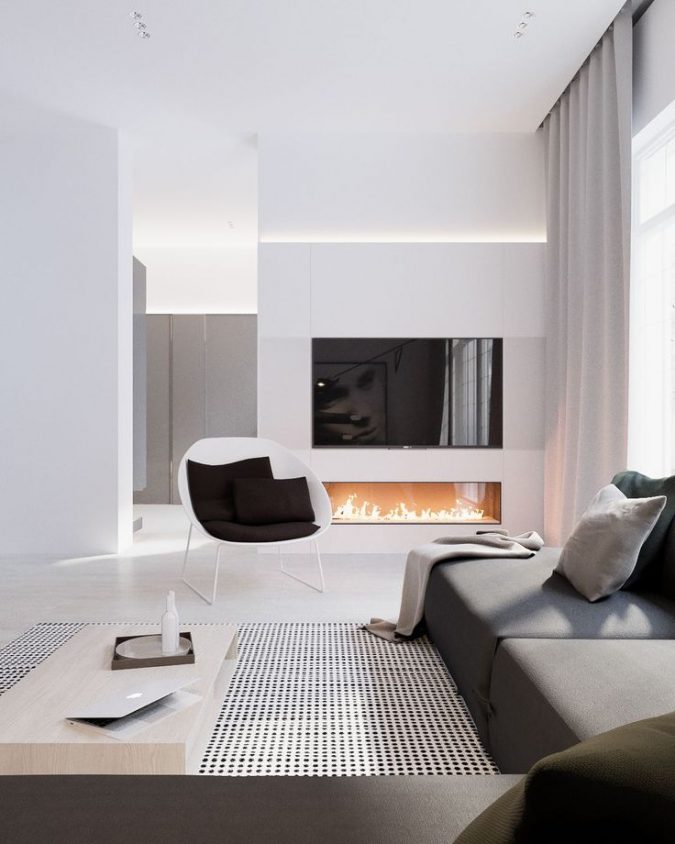 modern decor less furniture 15+ Top Modern House Interior Designs - 2