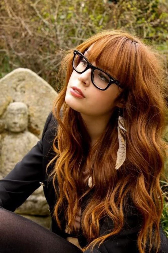 Best hairstyles for straight thin hair - Give it FLAIR! 16 red layered weavy hair Best hairstyles for straight thin hair - Give it FLAIR! - 16