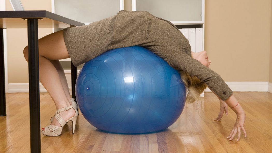 Unique Yoga Ball Chair Benefits for Living room