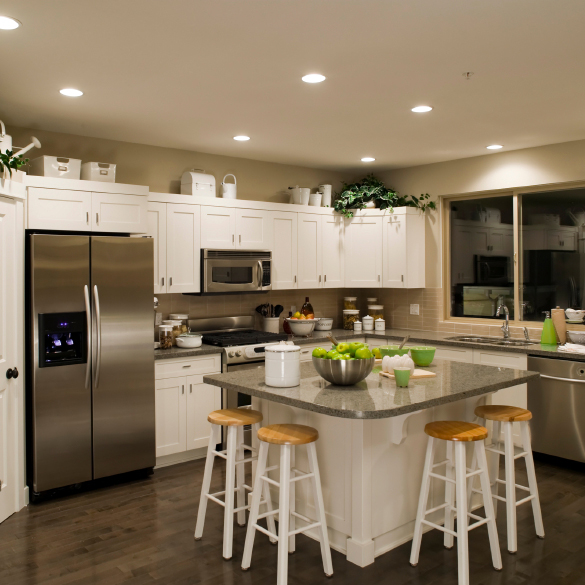 13 Modern Ways to Decorate Your Kitchen! 6 اضاءة فلل 4 13 Modern Ways to Decorate Your Kitchen! - 6