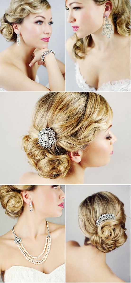 The-Hollywood-Fame 12 Wedding Day Killer Hairstyles for Curly Hair