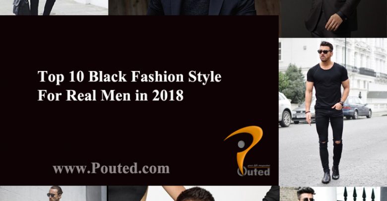 black men fashion Top 10 Black Fashion Styles For Real Men - Black Fashion Style 1