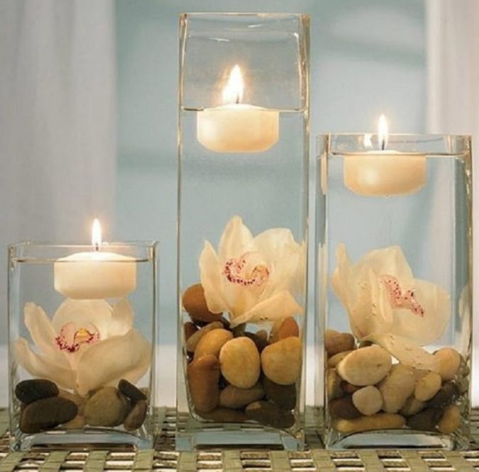 7 Unique Ways to Get Luxury Hotel Bathroom at Home 8 candels in bathroom 7 Unique Ways to Get Luxury Hotel Bathroom at Home - 8