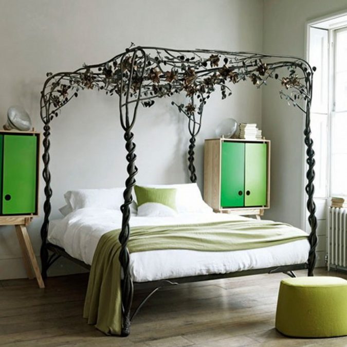 canopy-bed-modern-bedroom-interior-desigm-675x675 Canopy Beds through History... 35+ Bedroom Designs