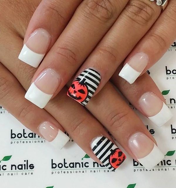 85+ Seriously Spooky Halloween Nail Art Ideas 121 halloween nail ideas 118 85+ Seriously Spooky Halloween Nail Art Ideas - 121