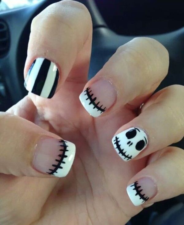 85+ Seriously Spooky Halloween Nail Art Ideas 134 halloween nail ideas 131 85+ Seriously Spooky Halloween Nail Art Ideas - 134