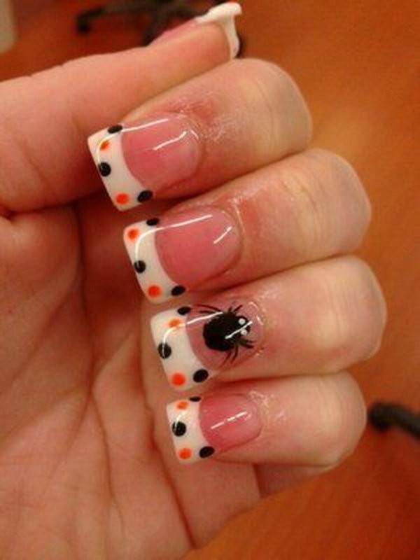 85+ Seriously Spooky Halloween Nail Art Ideas 152 halloween nail ideas 149 85+ Seriously Spooky Halloween Nail Art Ideas - 152