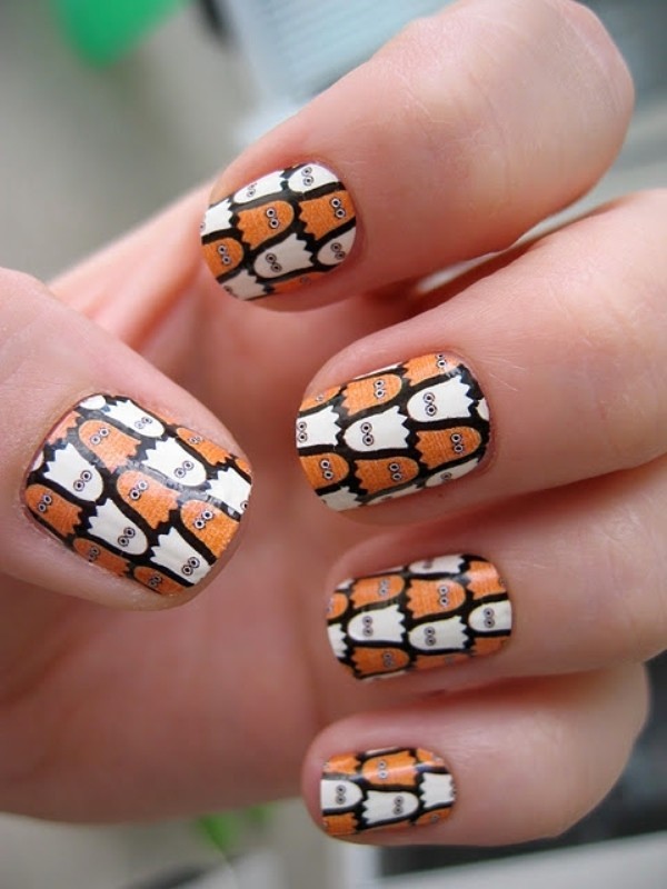 85+ Seriously Spooky Halloween Nail Art Ideas 164 halloween nail ideas 161 85+ Seriously Spooky Halloween Nail Art Ideas - 164
