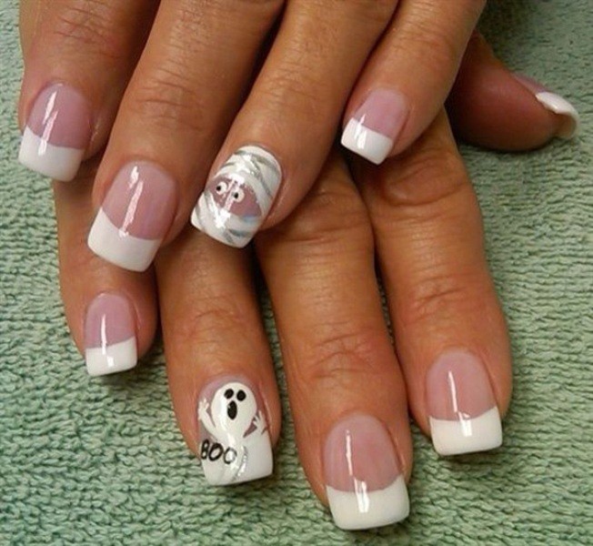 85+ Seriously Spooky Halloween Nail Art Ideas 183 halloween nail ideas 180 85+ Seriously Spooky Halloween Nail Art Ideas - 183