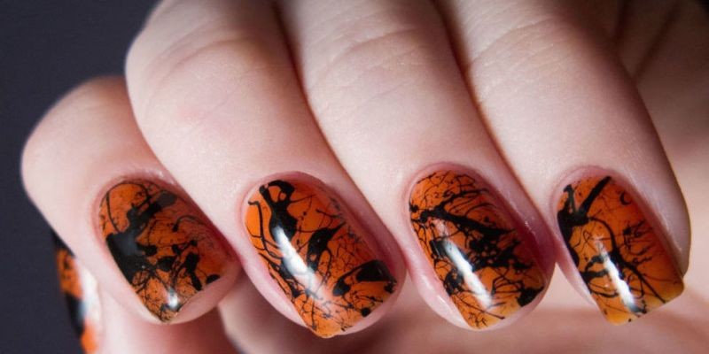halloween nail ideas 196 85+ Seriously Spooky Halloween Nail Art Ideas - 199