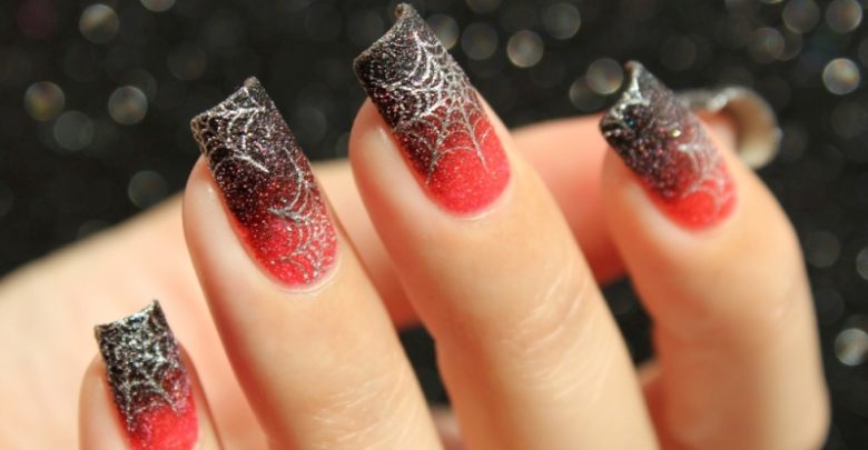 6. "Vampire-inspired nail designs" - wide 6
