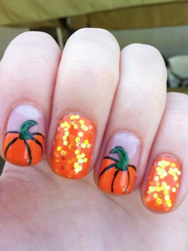 halloween nail ideas 29 85+ Seriously Spooky Halloween Nail Art Ideas - 31