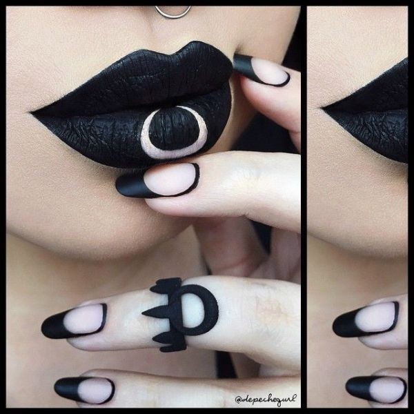 85+ Seriously Spooky Halloween Nail Art Ideas 43 halloween nail ideas 34 85+ Seriously Spooky Halloween Nail Art Ideas - 43