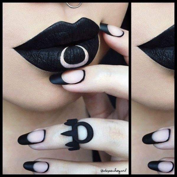 halloween-nail-ideas-34 89+ Seriously Spooky Halloween Nail Art Ideas