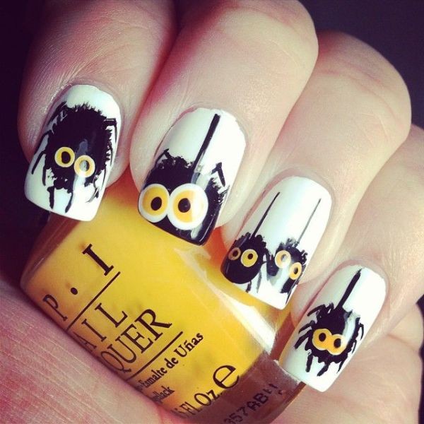 85+ Seriously Spooky Halloween Nail Art Ideas 59 halloween nail ideas 50 85+ Seriously Spooky Halloween Nail Art Ideas - 59
