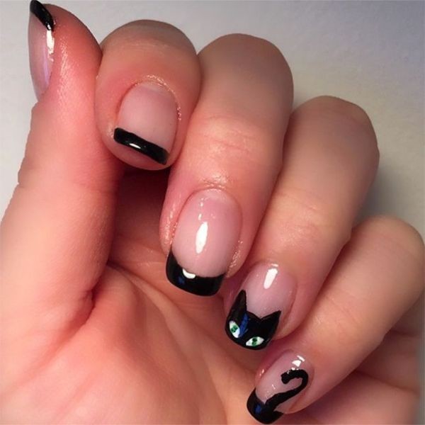 halloween nail ideas 55 85+ Seriously Spooky Halloween Nail Art Ideas - 64