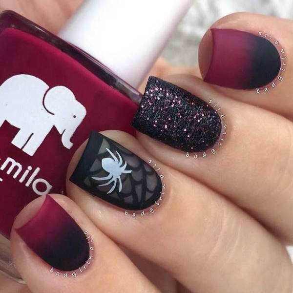 85+ Seriously Spooky Halloween Nail Art Ideas 85 halloween nail ideas 76 85+ Seriously Spooky Halloween Nail Art Ideas - 85
