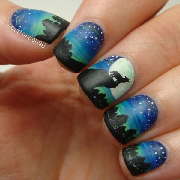 85+ Seriously Spooky Halloween Nail Art Ideas 108 halloween nail ideas 99 85+ Seriously Spooky Halloween Nail Art Ideas - 108