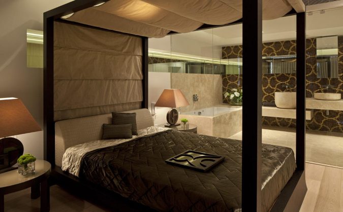 modern-canopy-bedroom-2-675x418 Canopy Beds through History... 35+ Bedroom Designs