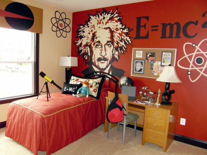 science boys room Top 10 Coolest Room Design Ideas for Guys - 6