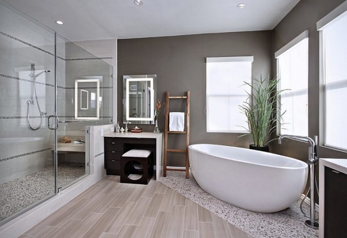 spa-like-bathroom-at-home-675x464 7 Unique Ways to Get Luxury Hotel Bathroom at Home