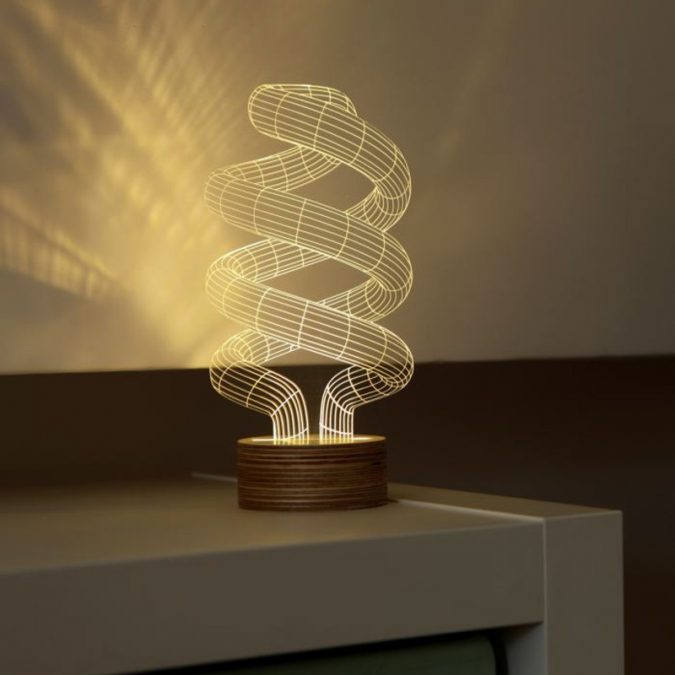 3d-optical-illusion-spiral-bulb-led-lamp-675x675 Top 10 Unique Lighting Products Trending in 2022