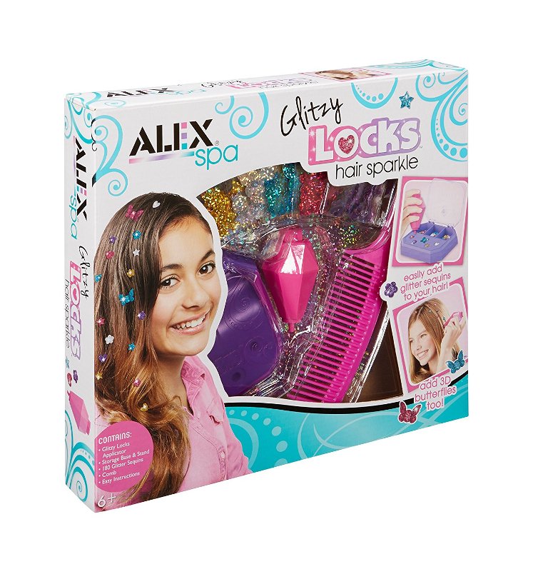 ALEX Spa Glitzy Locks Hair Sparkle 40+ Hottest Christmas Toys Your Kids Really Want - 23 Christmas Toys