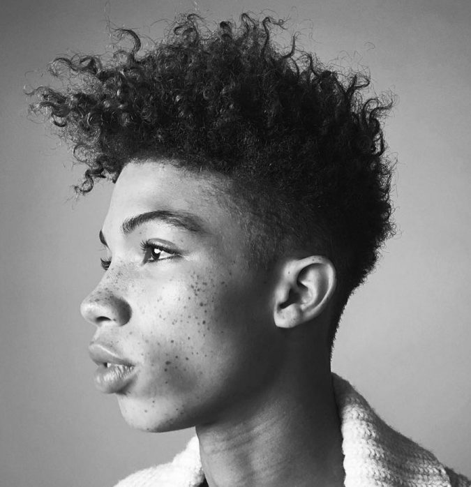 7 Crazy Curly Hairstyles For Black Men In Pouted Com