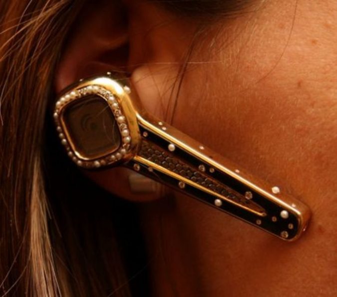 Diamond Encrusted Bluetooth Headset Top 10 Unusual Luxury Products - 4