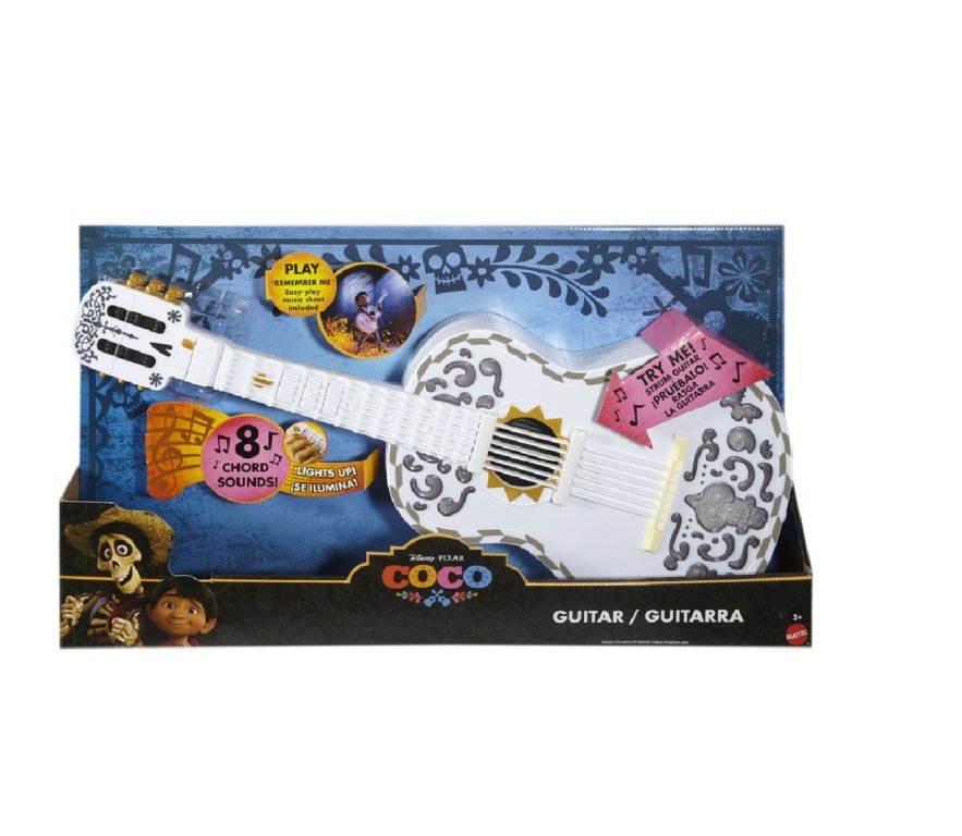 Disney Pixar Coco Guitar – White 40+ Hottest Christmas Toys Your Kids Really Want - 39 Christmas Toys