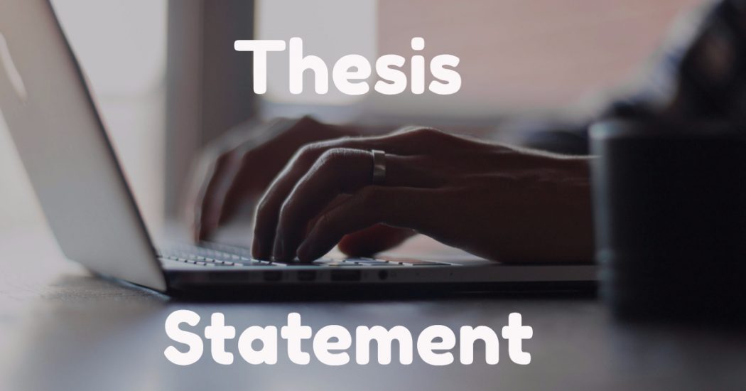 Thesis statement creator