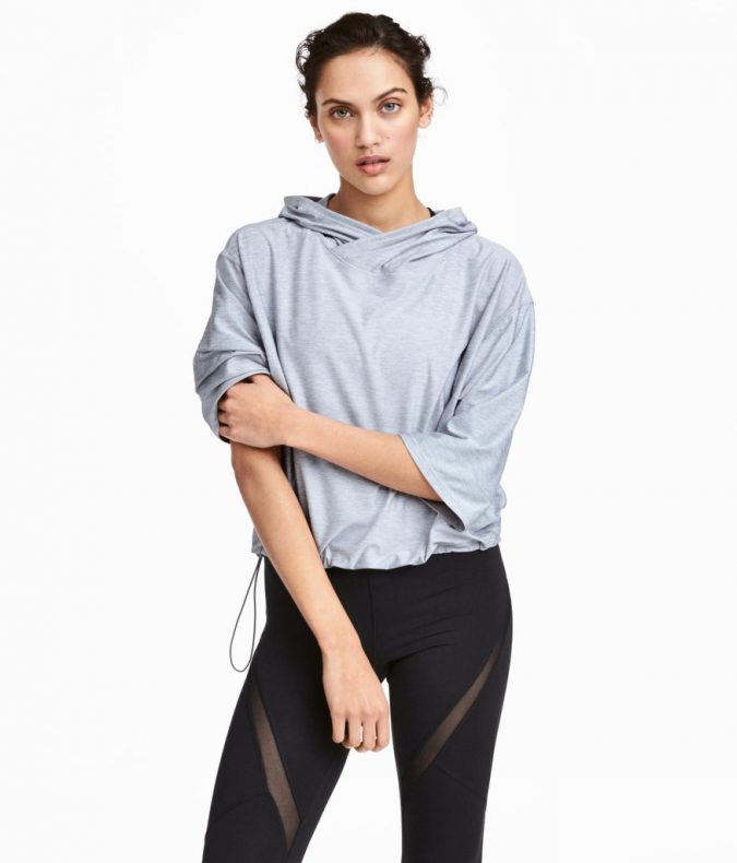 Top 10 Best Selling Yoga Products 5 HM hooded Yoga Top Top 10 Best Selling Yoga Products - 5