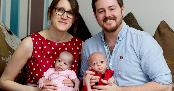 Hayley Haynes and Sam Haynes with daughters Facing Infertility Feelings: Choosing Frozen Donor Egg IVF - 2