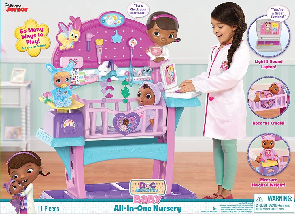 Just-Play-Doc-Mcstuffins-Baby-All-in-One-Nursery-Toy 40+ Hottest Christmas Toys Your Kids Really Want in 2022