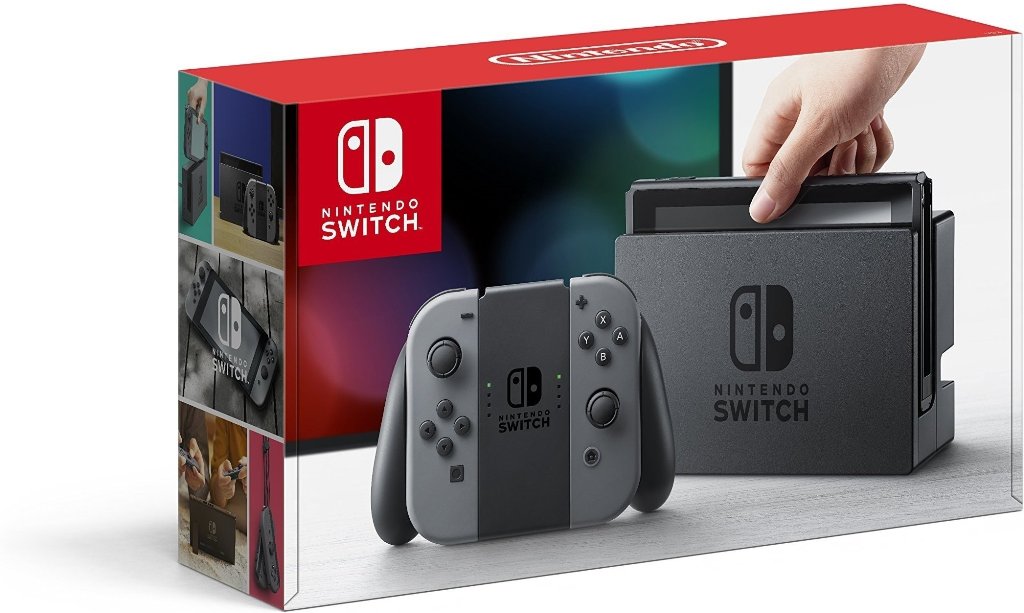 Nintendo Switch Console with Gray Joy Con 40+ Hottest Christmas Toys Your Kids Really Want - 50 Christmas Toys