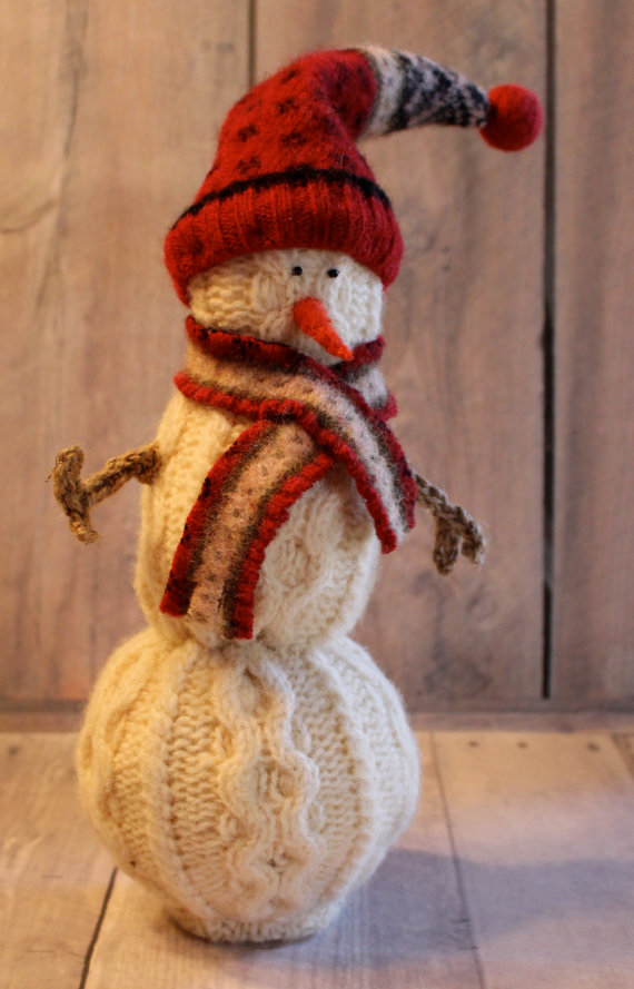 Shrunken Sweater Snowmen 7 Top Upcoming Christmas Decoration Ideas - 3