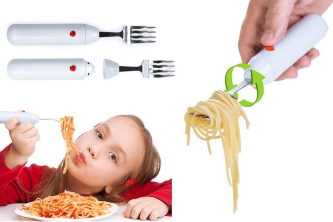 Top 10 Unusual Kitchen Products Coming 17 Spaghetti twirling Fork 2 Top 10 Unusual Kitchen Products Coming - 17