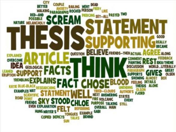 Thesis Statement Learn How to Create a Good Thesis Statement - 3