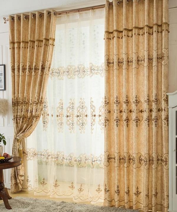 blackout curtains with fur balls 3 7 Luxurious Blackout Curtain Ideas That Will Turn Your Window into a Piece of Art - 18