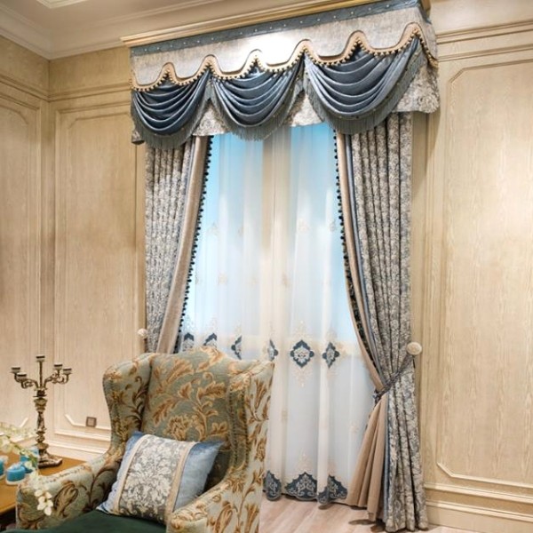 blackout curtains with fur balls 4 7 Luxurious Blackout Curtain Ideas That Will Turn Your Window into a Piece of Art - 19