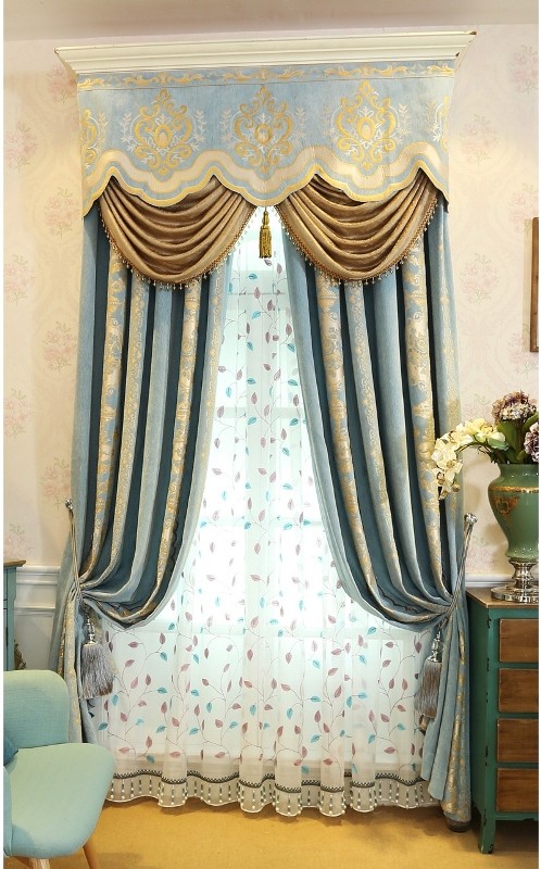 blackout curtains with tassels 1 7 Luxurious Blackout Curtain Ideas That Will Turn Your Window into a Piece of Art - 24