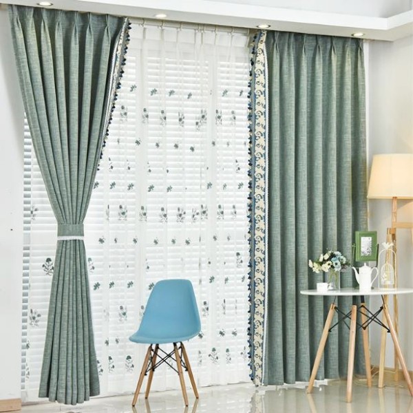 blackout curtains with tassels 11 7 Luxurious Blackout Curtain Ideas That Will Turn Your Window into a Piece of Art - 34