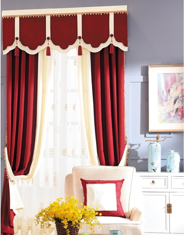 blackout curtains with tassels 4 7 Luxurious Blackout Curtain Ideas That Will Turn Your Window into a Piece of Art - 27