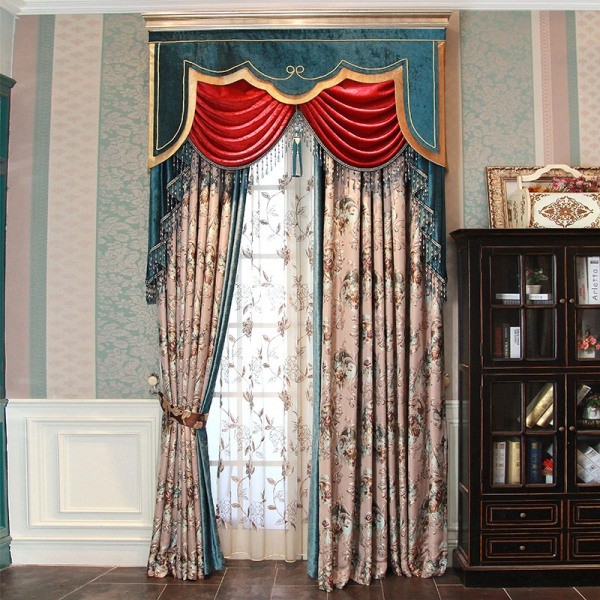 blackout curtains with tassels 6 7 Luxurious Blackout Curtain Ideas That Will Turn Your Window into a Piece of Art - 29